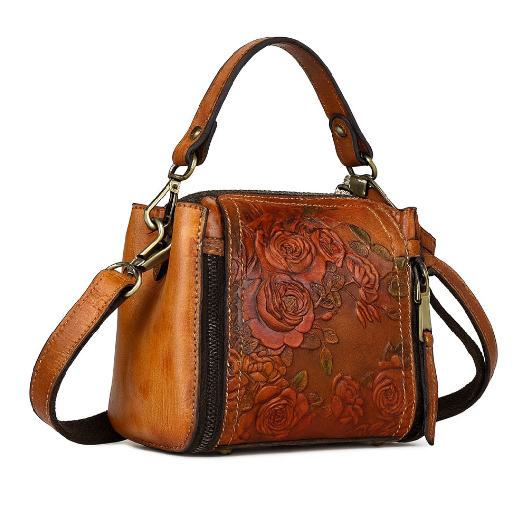 Rose Luxury Leather Bag