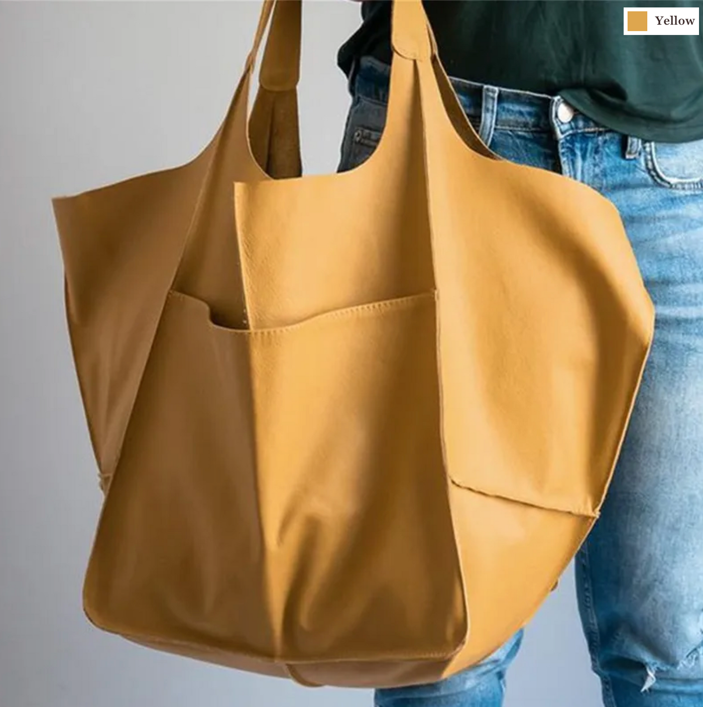 Siena Oversized Pocket Tote