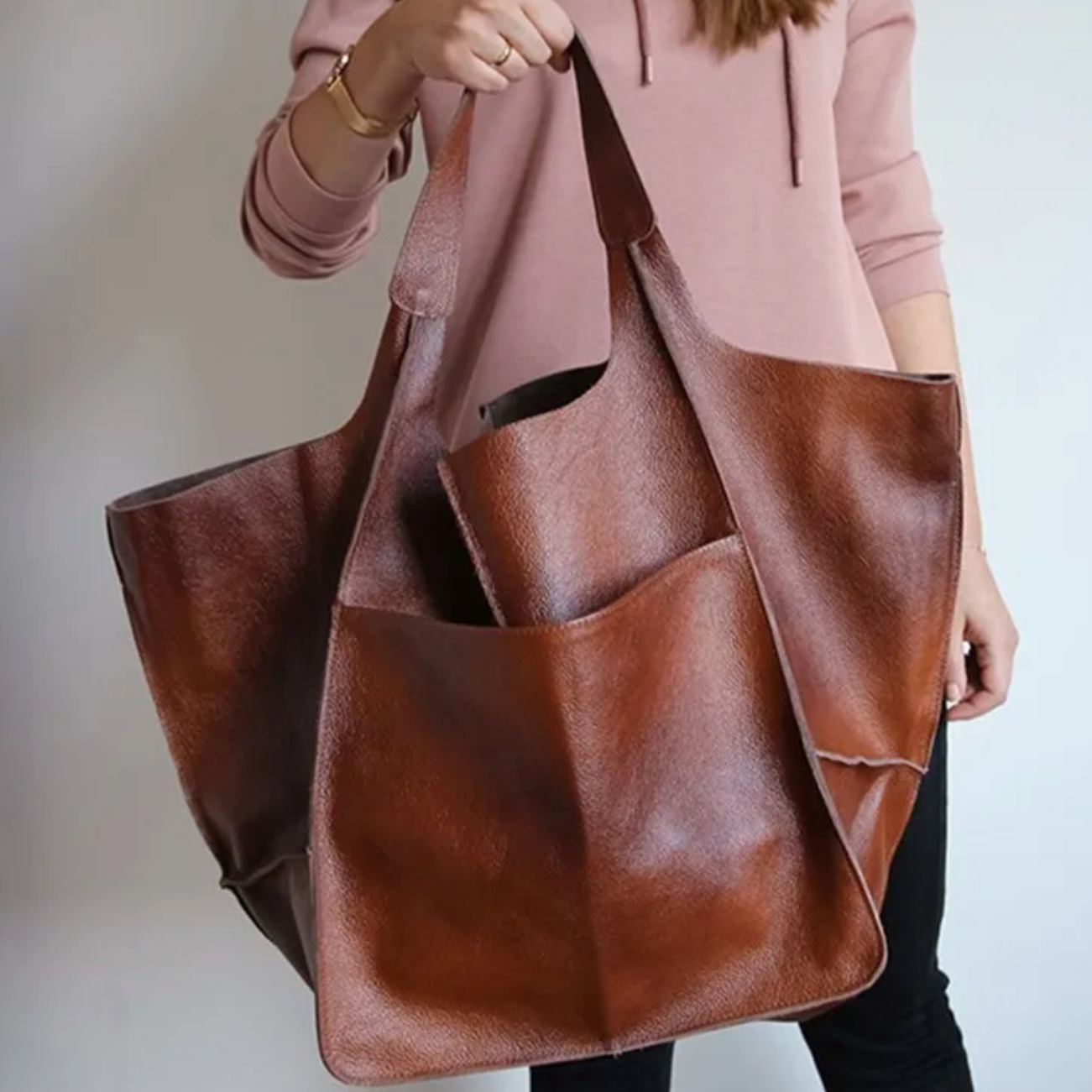 Siena Oversized Pocket Tote