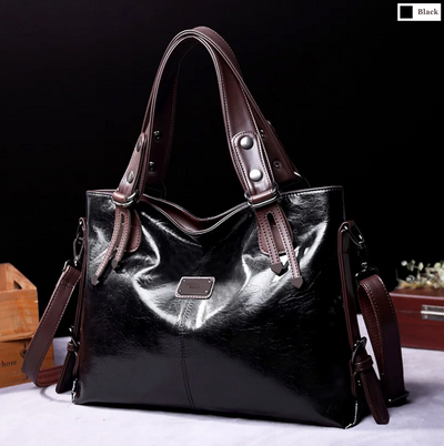 Olivia Rivet Top-Handle Tote