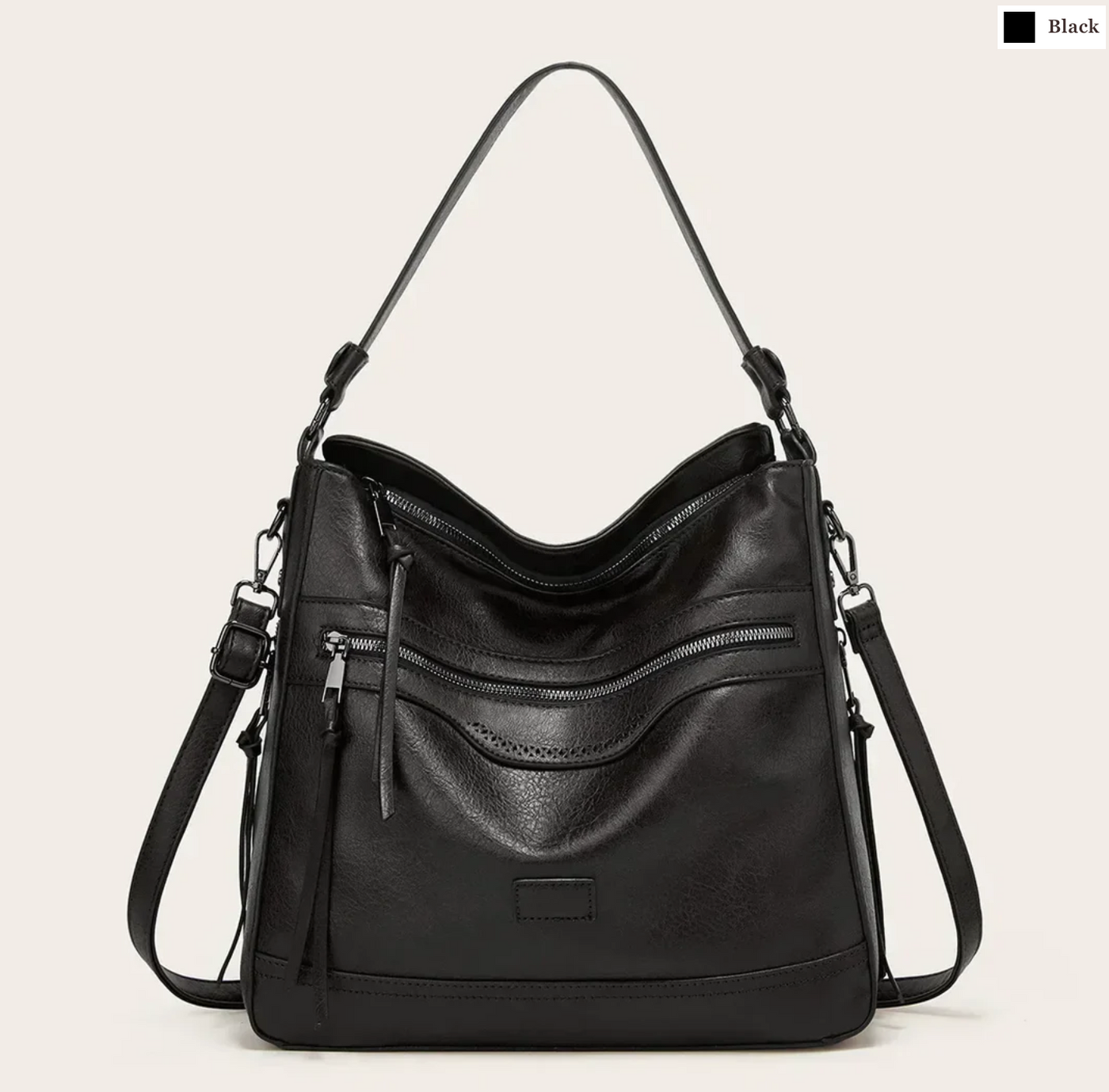 Elisa Curve Hobo Bag
