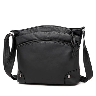 Mila Triple-Zip Crossbody